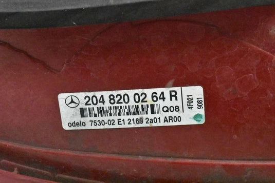 08-11 Mercedes W204 C300 C350 Rear Right Side Tail Light Lamp A2048200264 Oem