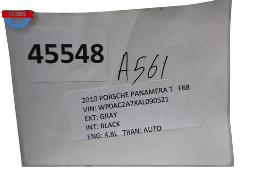 10-16 Porsche Panamera 970 Turbo Subwoofer Amplifier Burmester Audio Sound OEM