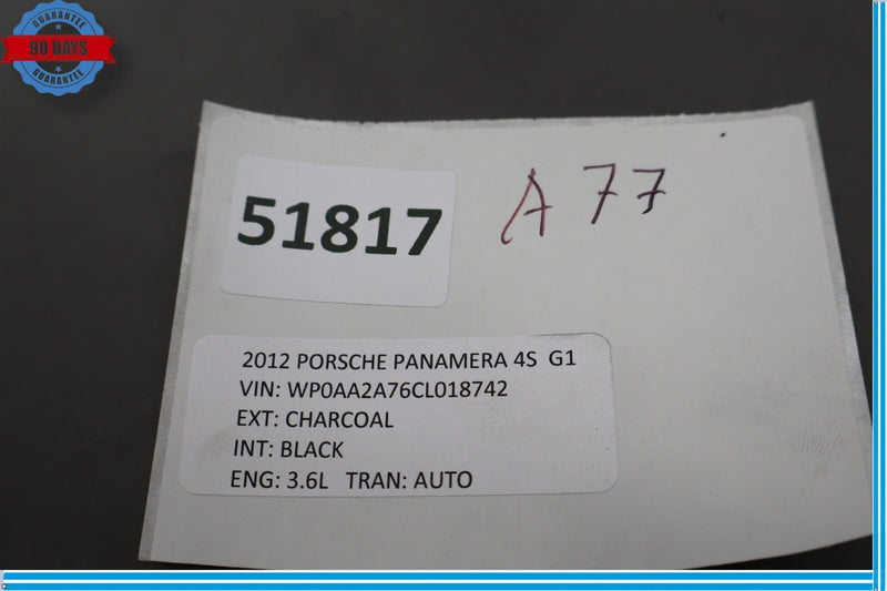 Load image into Gallery viewer, 10-16 Porsche Panamera 970 Left Driver Side Dashboard End Cap Trim Cover Oem
