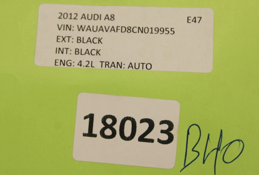 11-18 Audi S8 A8 Quattro Front Left Side Seat Seatbelt Retractor 4H0857705A Oem