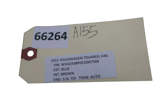11-13 Volkswagen Touareg Body Comfort Computer Control Module 4H0907064BK Oem