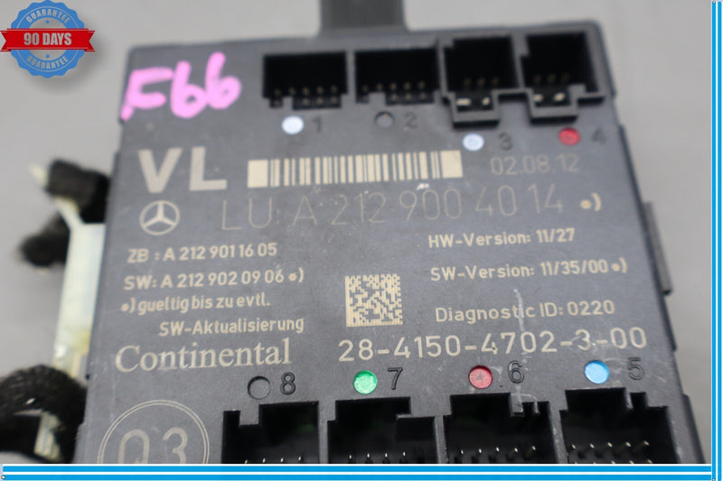 Load image into Gallery viewer, 08-18 Mercedes W204 C250 C350 Front Left Side Door Control Module Unit ECU Oem
