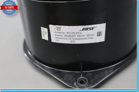07-15 Audi Q7 4L Rear Right Passenger Door Speaker Bose Oem