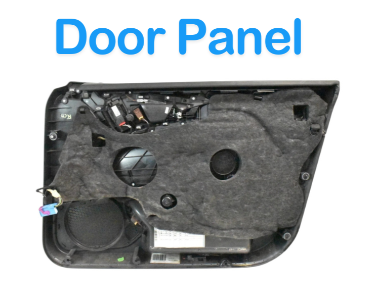 Load image into Gallery viewer, 2012-2017 Audi A7 S7 Front Left Driver Side Interior Door Panel Trim Black OEM
