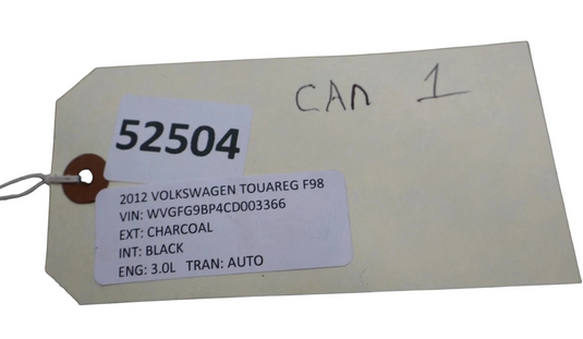 11-14 Volkswagen VW Touareg Fuel Evap Vapor Evaporator Charcoal Canister Oem