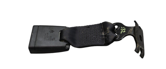 14-22 Maserati Ghibli M157 Rear Center Side Seat Belt Buckle Black Oem