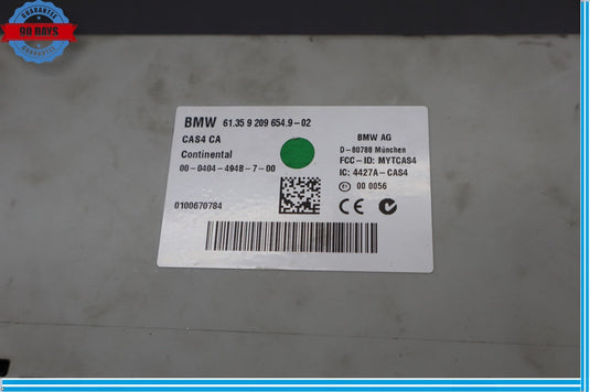 09-19 BMW F10 535i 640i 750i Anti Theft Locking Control Module Unit Computer Oem