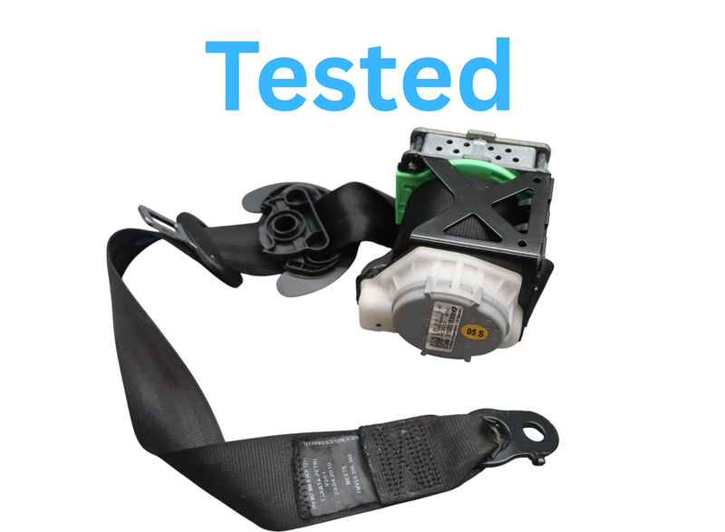 Load image into Gallery viewer, 11-13 Porsche Cayenne 958 Rear Right Side Seat Belt Retractor Black Oem

