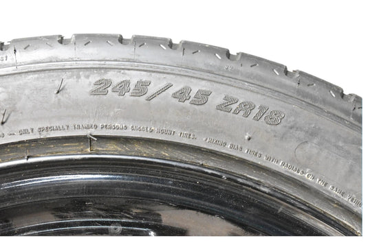00-06 Mercedes S500 S600 Emergency Spare Tire Wheel Rim 245 / 45 18" 2204010402