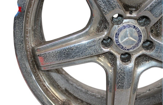 07-12 Mercedes GL550 GL450 10 X R21 21" AMG Wheel Rim Chrome 1644014302 Oem
