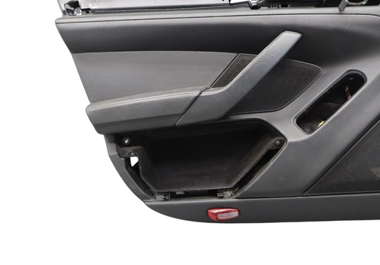10-16 Porsche Panamera Front Left Side Interior Door Panel Cover Trim Black Oem