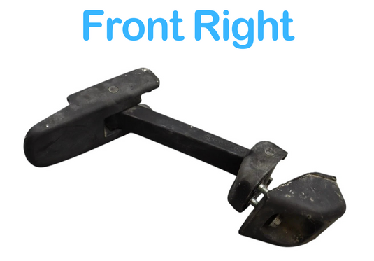 03-09 Hummer H2 Front Right Passenger Side Hood Lock Latch Rubber Strap OEM