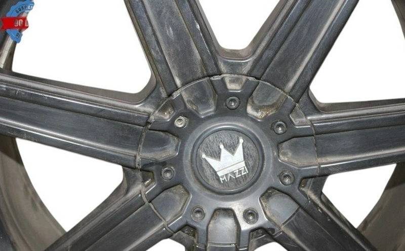 Load image into Gallery viewer, 20x8.5 Mazzi Laguna Matte Black 5x114.3 5x127 5x4.5 5x5 Alloy Wheel Rim Oem
