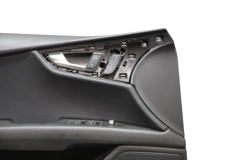Load image into Gallery viewer, 12-15 Audi A7 Quattro RS7 Front Left Driver Side Interior Door Panel Black Oem

