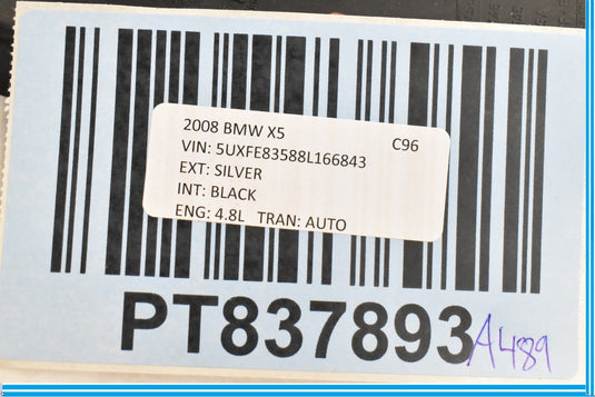 07-13 BMW X5 E70 Front Right Passenger Dashboard End Cap Cover Trim Panel Oem