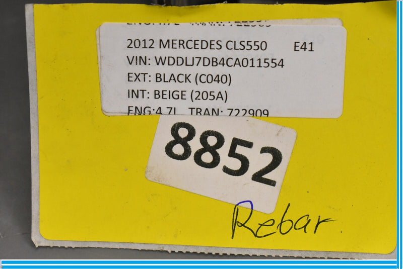 Load image into Gallery viewer, 12-16 Mercedes CLS550 Front Left Driver Side Bumper Reinforcement Bracket Oem

