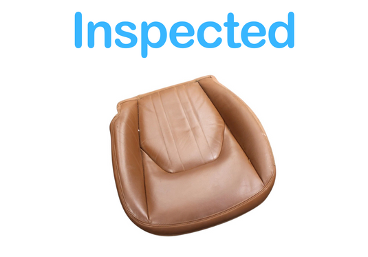 14-17 Maserati Ghibli Front Right Passenger Lower Bottom Seat Cushion Brown Oem