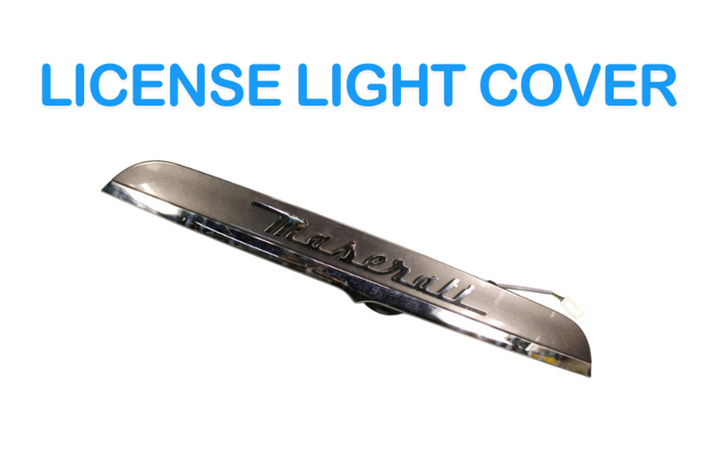 Load image into Gallery viewer, 14-17 Maserati Ghibli Trunk Deck Lid License Light Lamp Molding Cover 670010759
