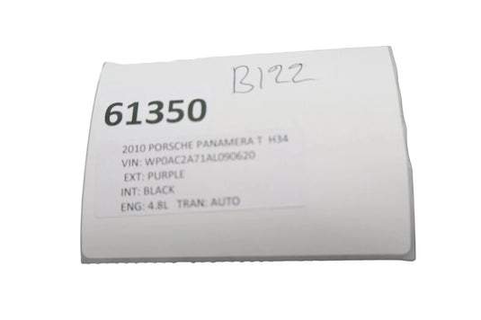 11-17 Porsche Panamera Rear Upper Roof Exterior Satellite Antenna Module Oem