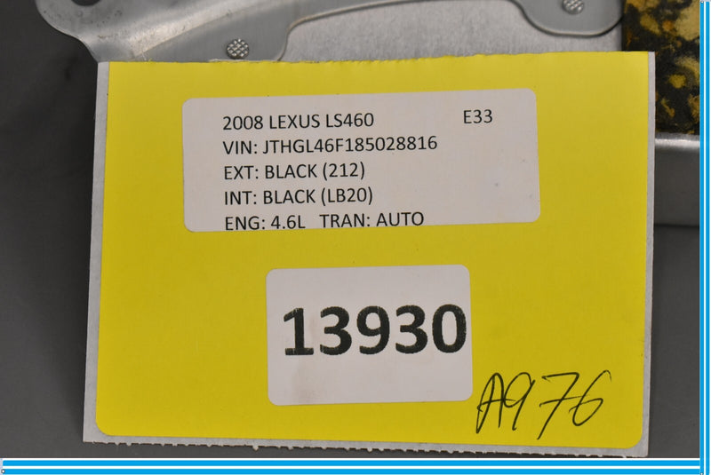 Load image into Gallery viewer, 07-09 Lexus LS460 Rear Left Side Seat Climate Computer Control Module Oem
