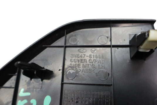 11-13 Hyundai Equus Left Driver Side Dash Instrument Panel End Cap Cover Oem