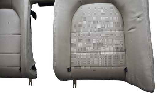 11-17 Mercedes E350 E400 W207 Rear Upper Seat Cushion Back Arm Rest Beige Oem