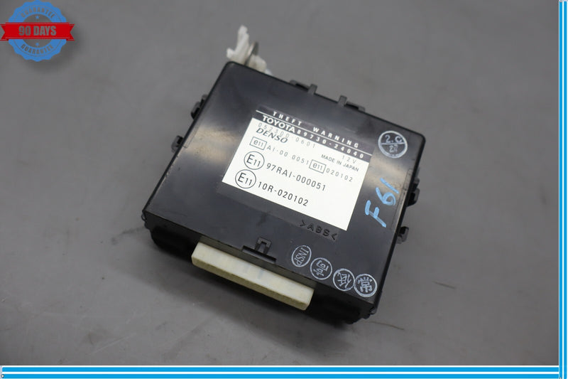 Load image into Gallery viewer, 02-10 Lexus SC430 Anti Theft Warning Alarm Control Module 89730-24060 Oem
