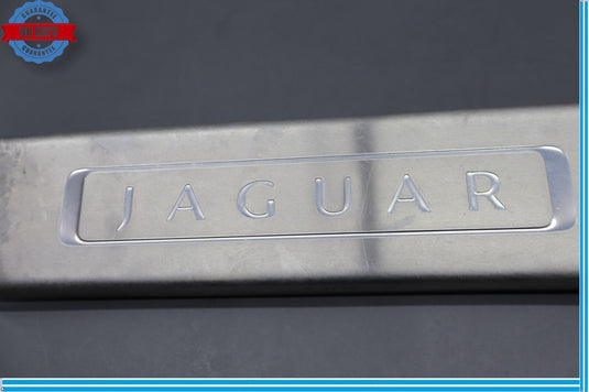 10-15 Jaguar XJ XJL X351 Rear Left Driver Side Sill Scuff Plate Trim Oem