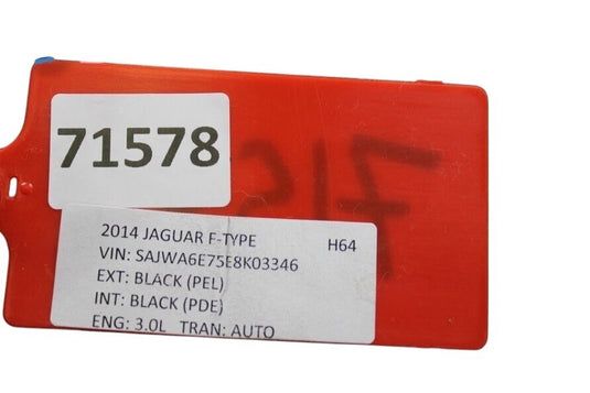 14-24 Jaguar F-Type X152 Fuel Gas Tank Reservoir Assembly EX539K007AC Oem