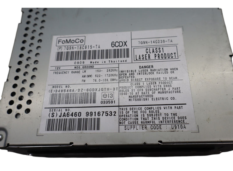 Load image into Gallery viewer, 07-15 Jaguar X150 XK XF LR2 Front Dashboard AM FM CD Radio Player Receiver Oem
