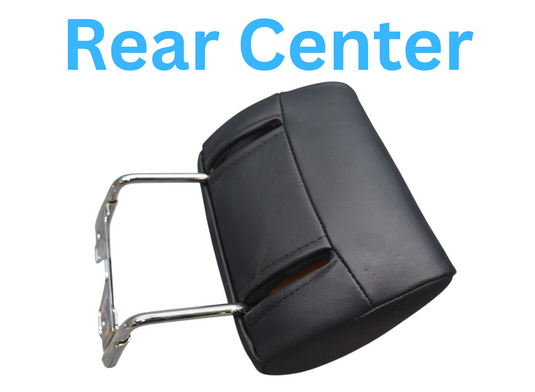 07-09 Lexus LS460 LS460L Rear Center Seat Headrest Head Rest Black Oem