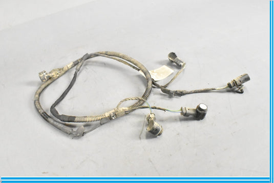 11-14 Porsche Cayenne Rear Bumper Park Assist Sensor W/ Wire Harness Oem