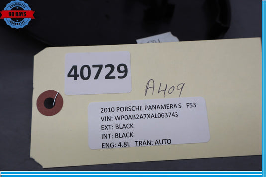 10-16 Porsche Panamera Front Right Passenger Seat Outer Trim Panel Cover Oem
