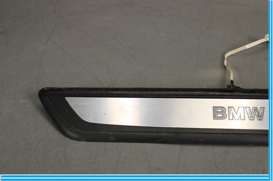 10-15 BMW 750Li F01 F02 Front Right Side Door Sill Plate Molding Trim Oem