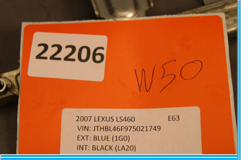 Load image into Gallery viewer, 07-17 Lexus LS460 LS460L Rear Left Driver Side Door Power Window Motor Oem
