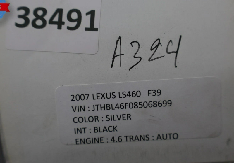 Load image into Gallery viewer, 07-12 Lexus LS460 Rear Right Passenger Side Exterior Door Handle 8218750010 Oem
