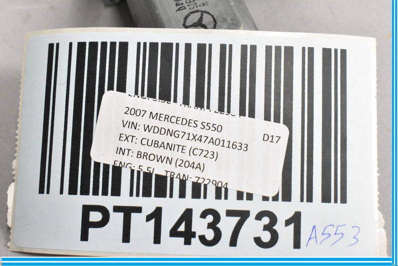 Load image into Gallery viewer, 07-13 Mercedes S550 S400 W221 Rear Left Driver Door Window Regulator Oem
