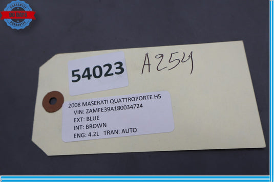 03-13 Maserati Quattroporte M139 Rear Left Side Door Lock Latch Actuator Oem
