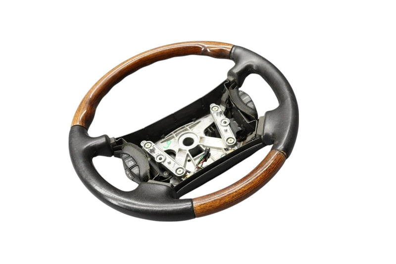 Load image into Gallery viewer, 10-19 Jaguar X351 XJR XJ XJL Steering Wheel W/o Paddle Shifters Black Oem
