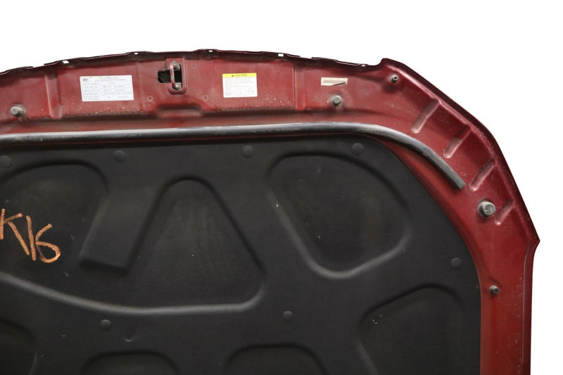 Load image into Gallery viewer, 09-14 Hyundai Genesis Front Engine Hood Bonnet Panel Assembly Red Oem
