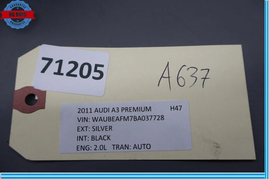 06-13 Audi A3 Premium Quattro Radio Audio Satellite Control Unit 8E0035593 OEM