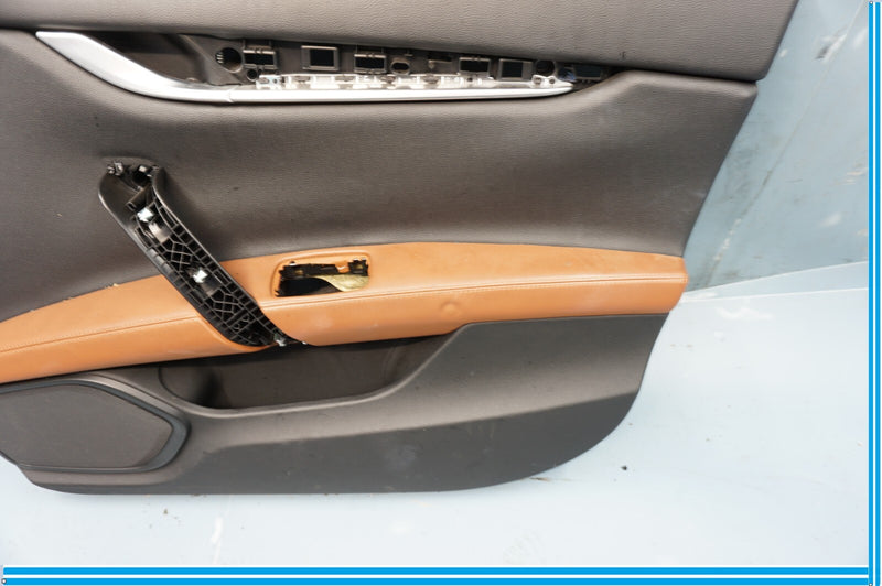 Load image into Gallery viewer, 14-22 Maserati Ghibli Front Right Passenger Side Interior Door Panel Oem
