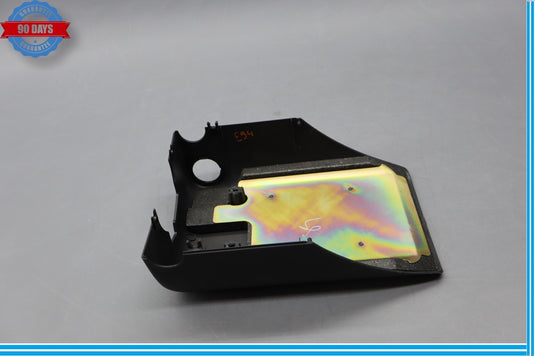 07-15 Jaguar XK XKR X150 Front Left Side Steering Wheel Column Trim Black Oem
