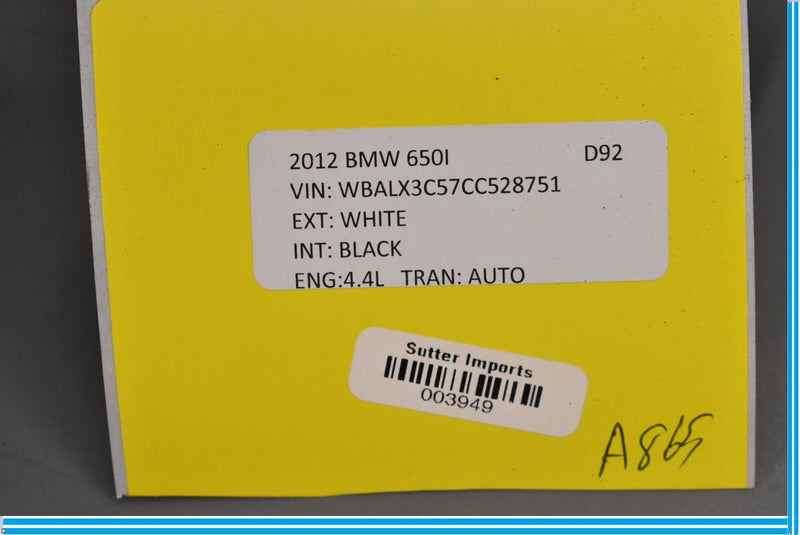 Load image into Gallery viewer, 12-18 BMW 650i 640i F12 High Note Tone Horn Signal Oem
