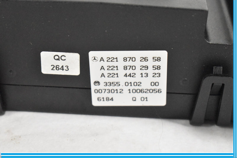 Load image into Gallery viewer, 07-14 Mercedes W221 S550 CL550 A/C AC Heater Climate Control Switch OEM
