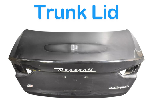 14-24 Maserati Quattroporte S Q4 M156 Trunk Lid Panel Assembly 673005300 OEM