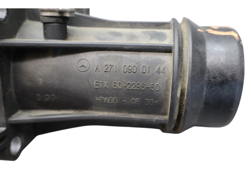 Load image into Gallery viewer, 12-14 Mercedes C250 C350 Air Intake Duct Pipe Hose W/ Pressure Sensor Oem
