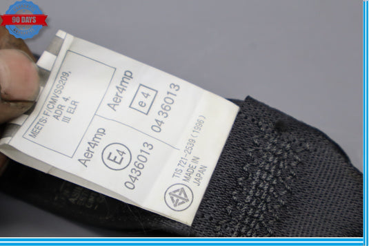 07-09 Lexus LS460 LS460L XF40 Rear Left Driver Seat Belt Assembly Retractor Oem