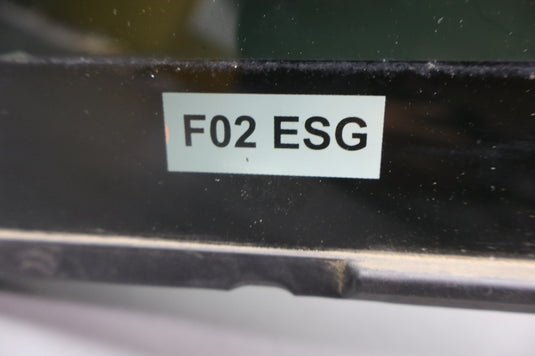 09-15 BMW 750Li 740i F02 F01 Rear Right Side Quarter Door Window Glass Oem