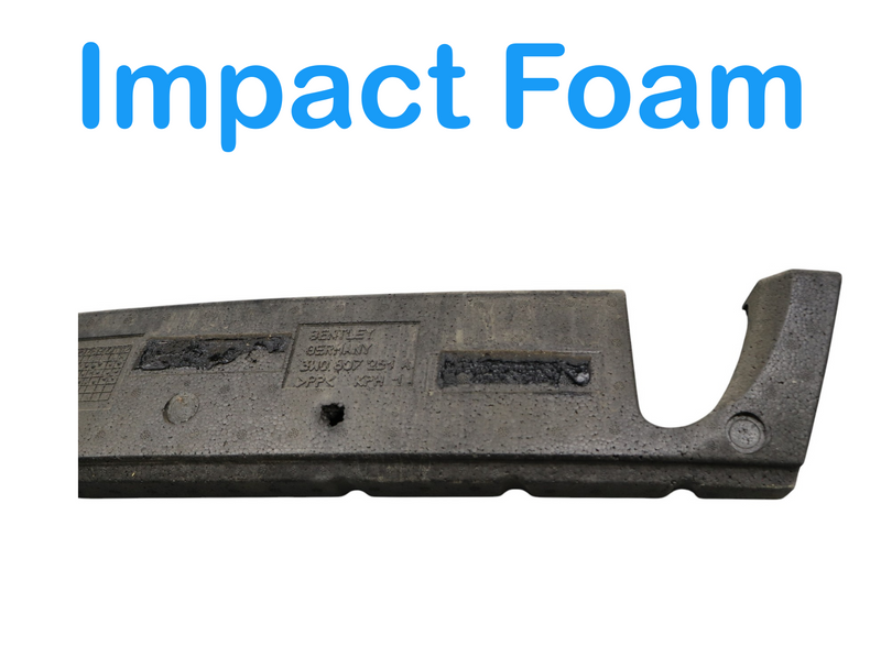 Load image into Gallery viewer, 03-12 Bentley Continental GT GTC Rear Bumper Reinforcement Foam Absorber Oem
